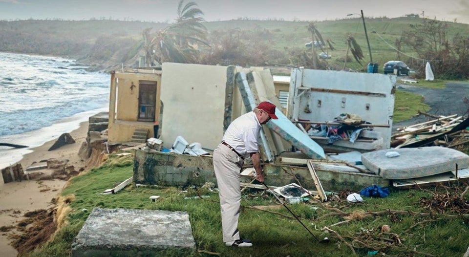 06-06-19 Trump golfing amidst disaster
